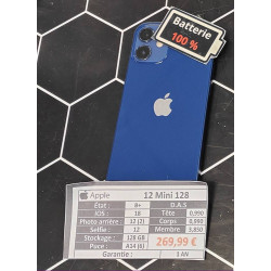 IPHONE 12 MINI 128 BLEU...