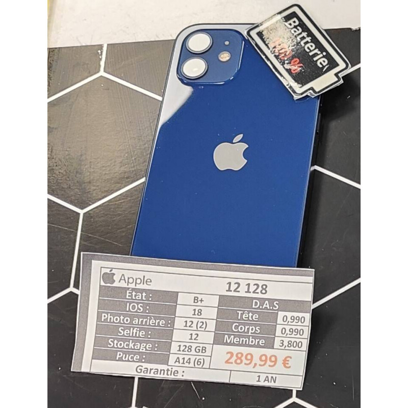 IPHONE 12 128GO 351601286804620