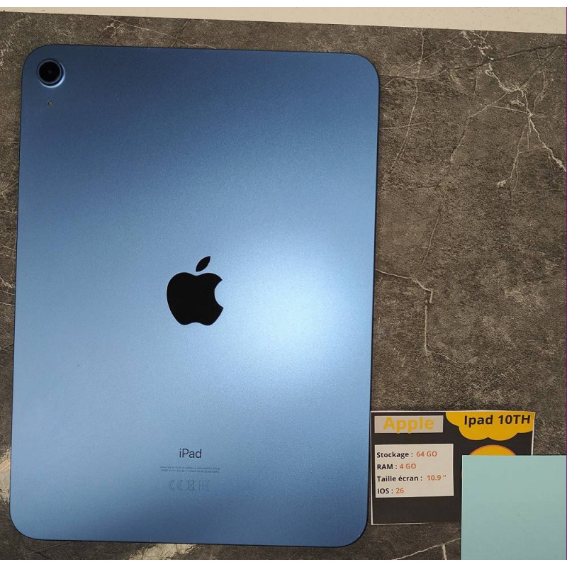 IPAD 10TGH 64GO