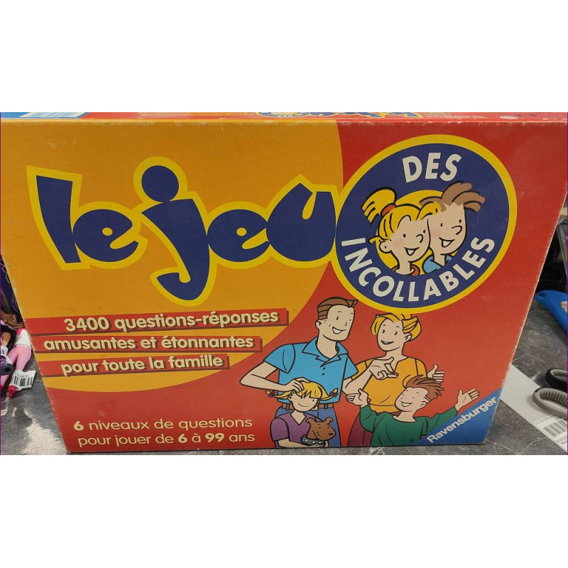 LE JEU DES INCOLLABLES