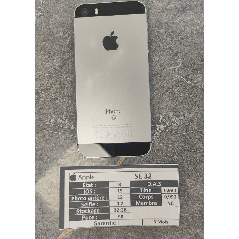 IPHONE SE 32 GO 95BAT
