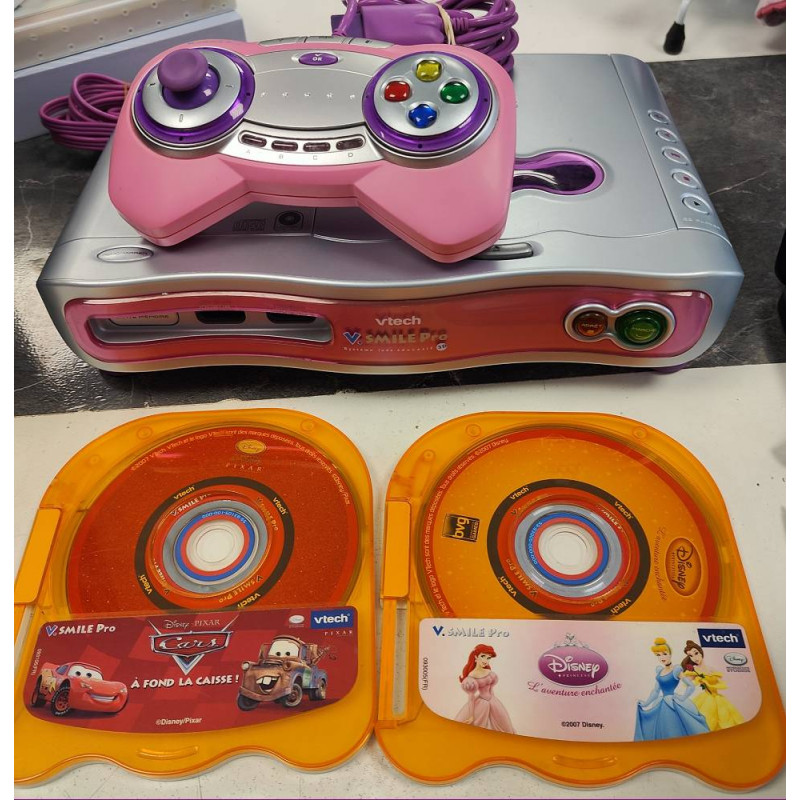  VTECH V.SMILE PRO + 2 JEUX