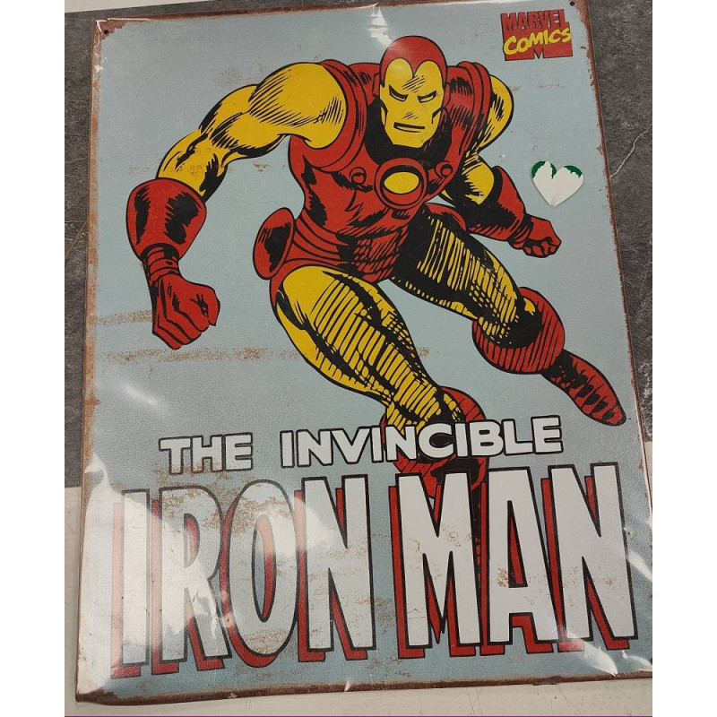 PLAQUE DECO IRON MAN